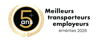 Logo de Top Fleet Employer of Distinction 2026 (Employeur de distinction pour les flottes)
