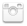 instagram icon with white color and blue background.